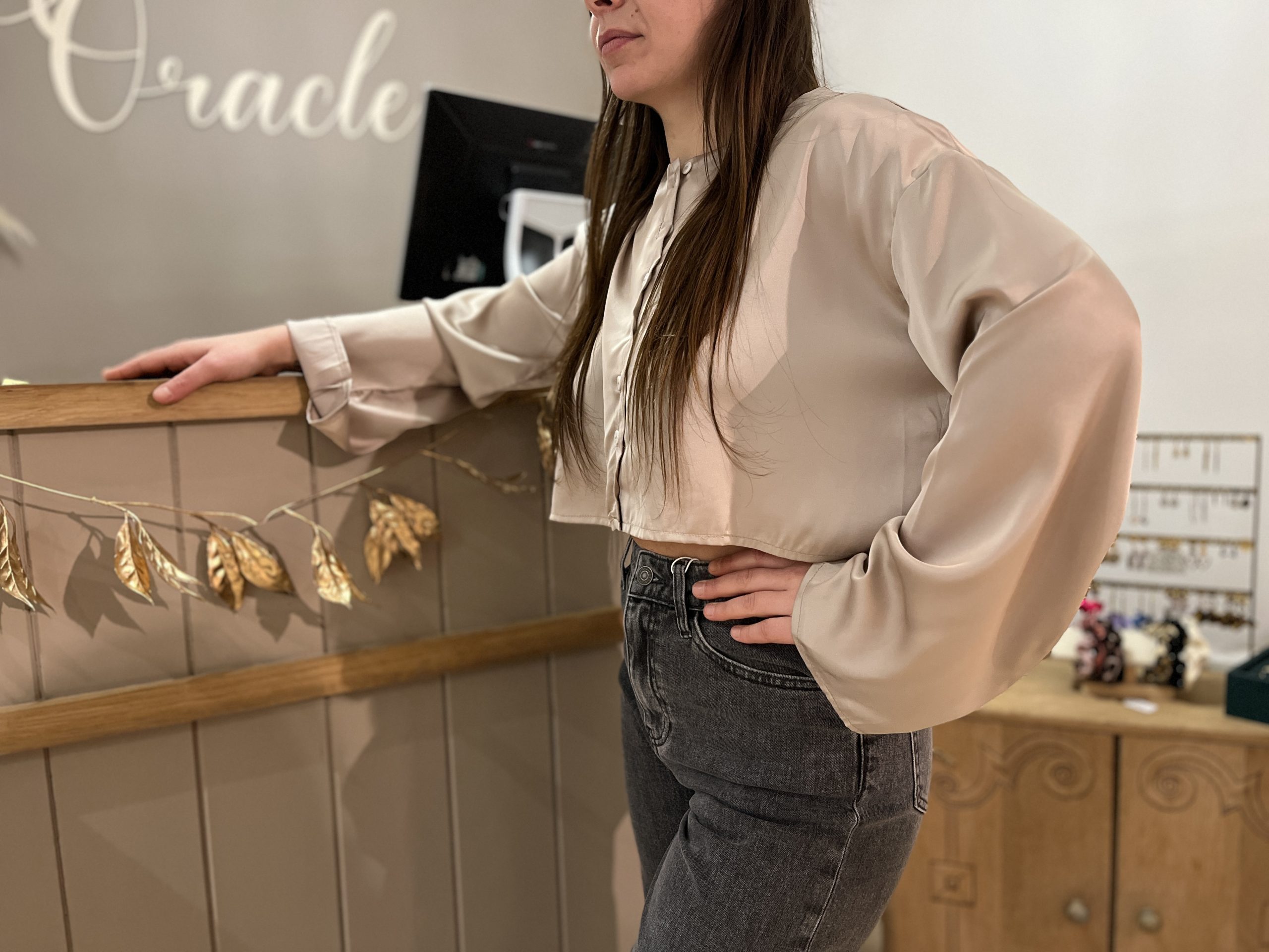 Blouse Alba Satinée – Image 3