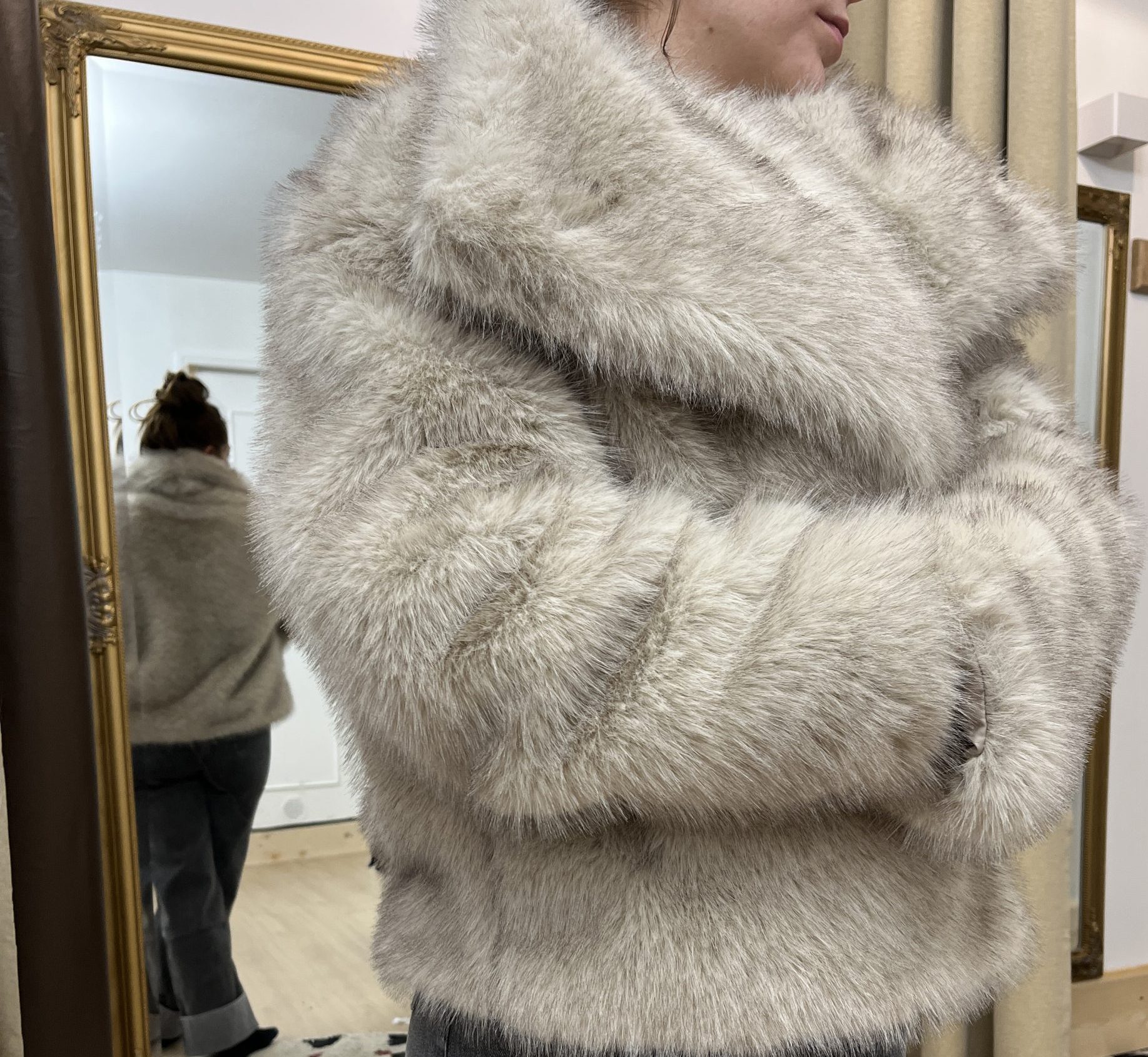 Manteau Olga (Fausse Fourure)