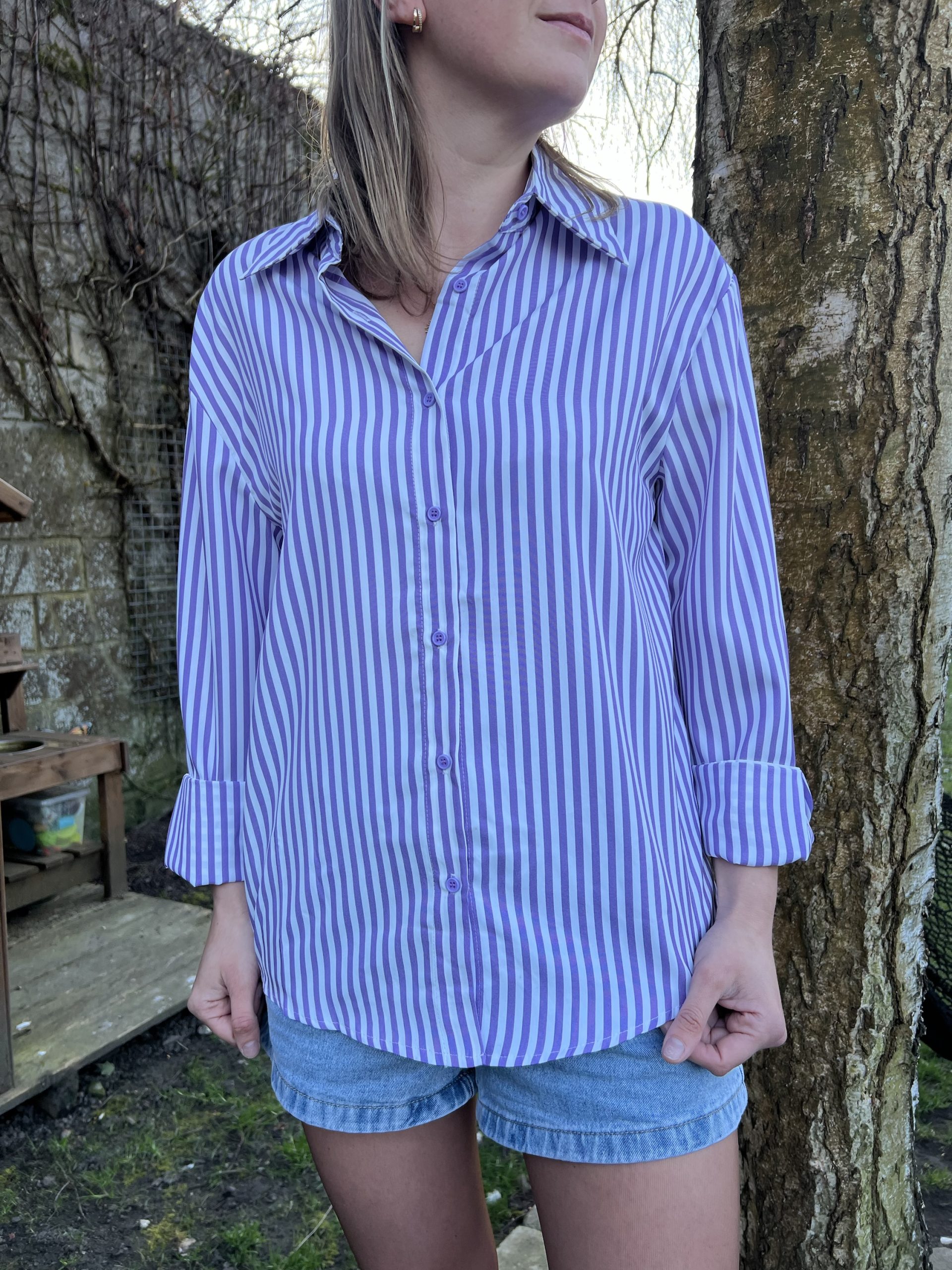 Chemise Violine