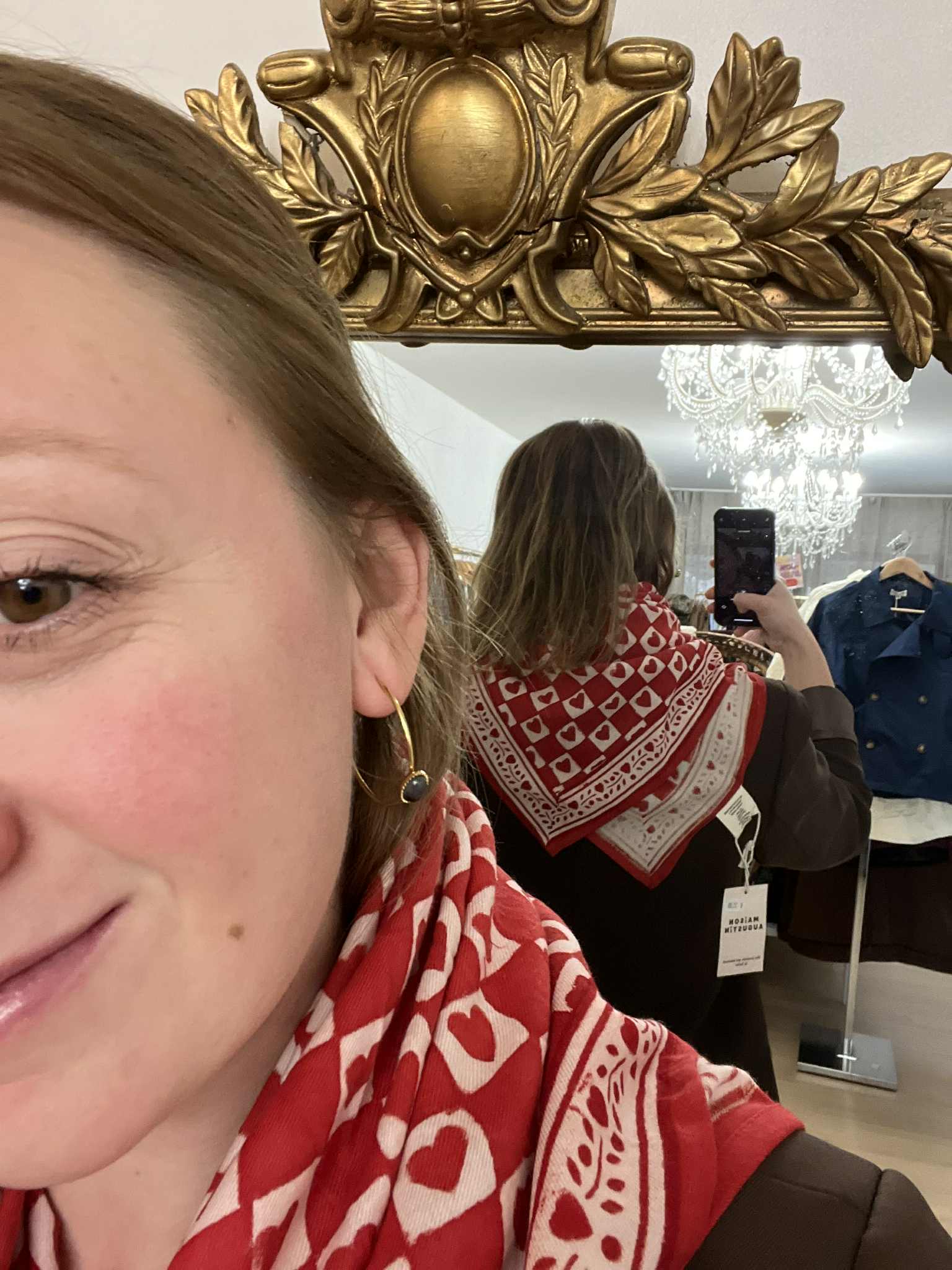 Foulard Love Grand format – Image 3