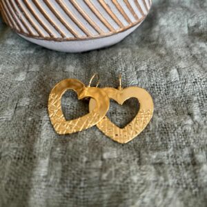 Boucles d'oreilles coeur
