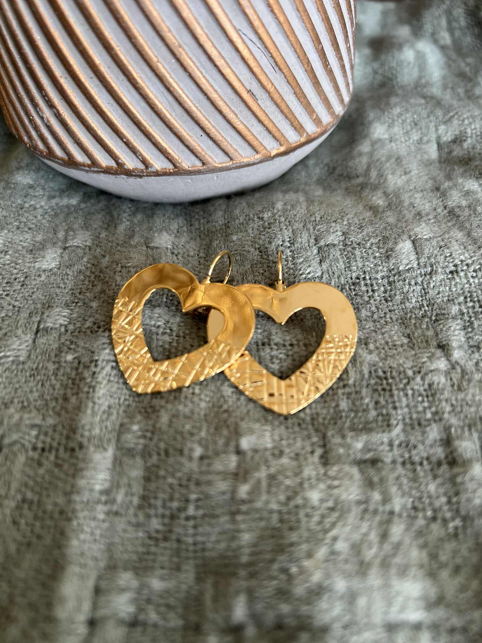 Boucles d'oreilles coeur